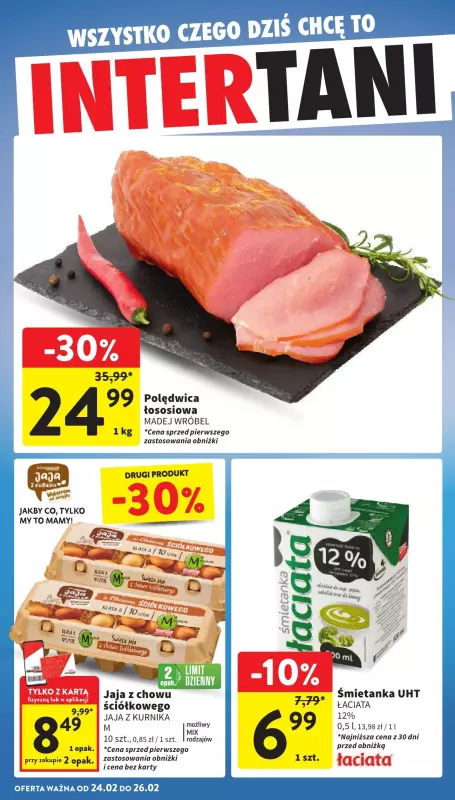 Intermarche - gazetka promocyjna Gazetka  do środy 26.02 - strona 34