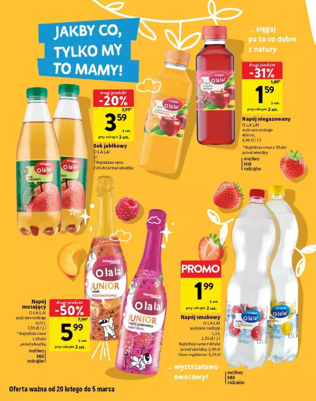 Intermarche - gazetka promocyjna Targi Marek  do środy 05.03 - strona 4