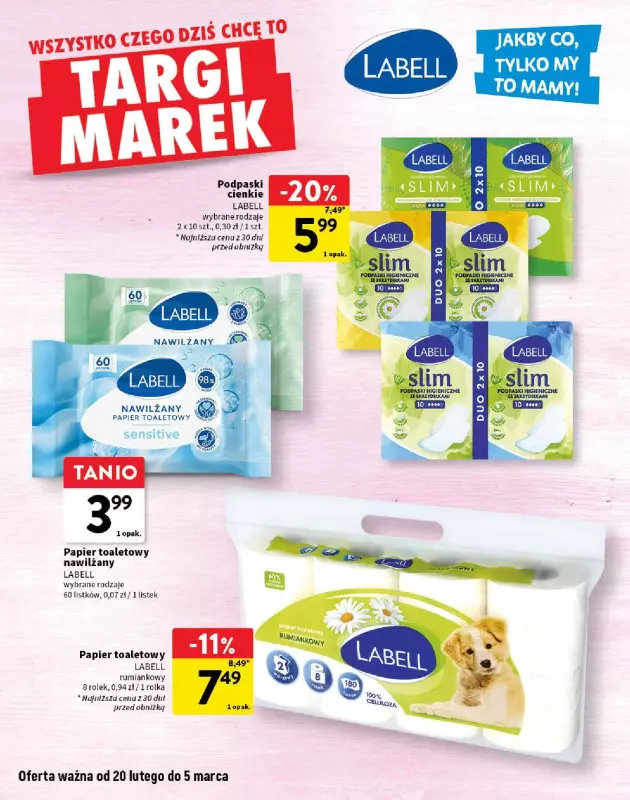 Intermarche - gazetka promocyjna Targi Marek  do środy 05.03 - strona 18