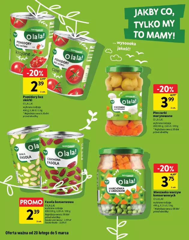 Intermarche - gazetka promocyjna Targi Marek  do środy 05.03 - strona 8