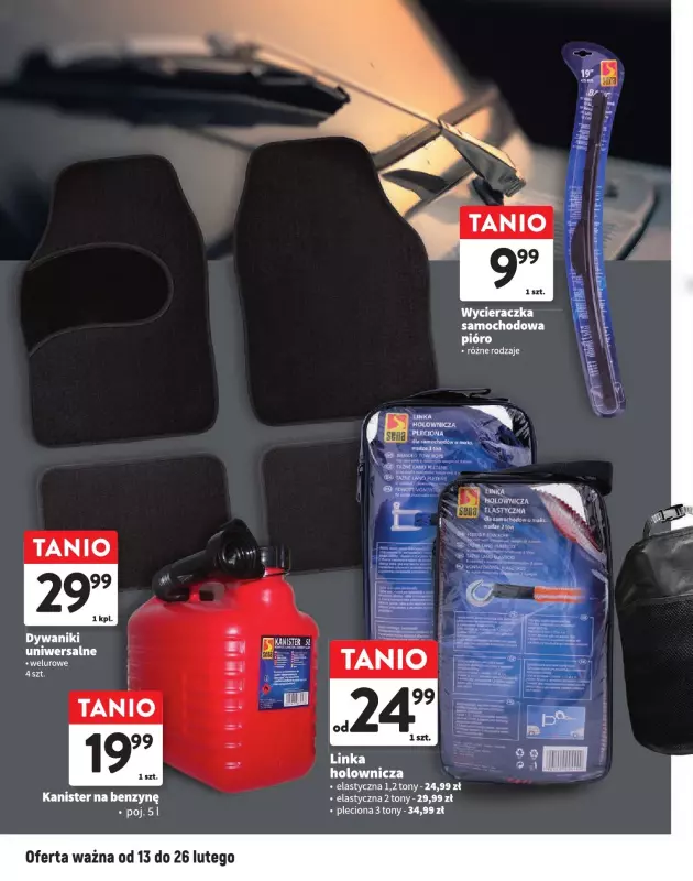 Intermarche - gazetka promocyjna Auto niezbędnik w supercenach  do środy 26.02 - strona 4