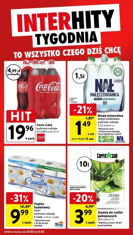 Intermarche - gazetka promocyjna Gazetka  do środy 05.03 - strona 6