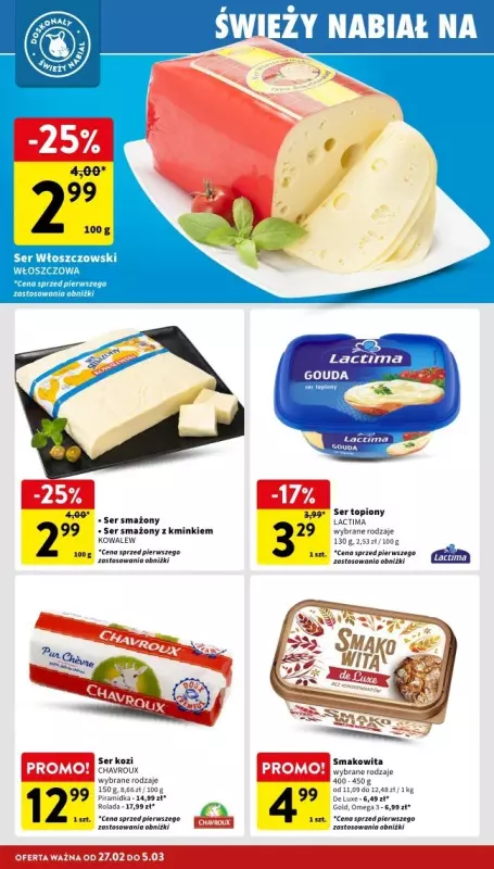 Intermarche - gazetka promocyjna Gazetka  do środy 05.03 - strona 22