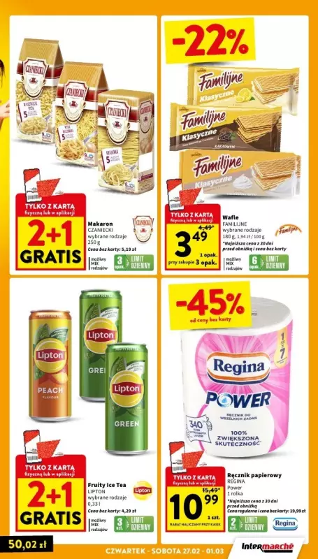 Intermarche - gazetka promocyjna Gazetka  do środy 05.03 - strona 3