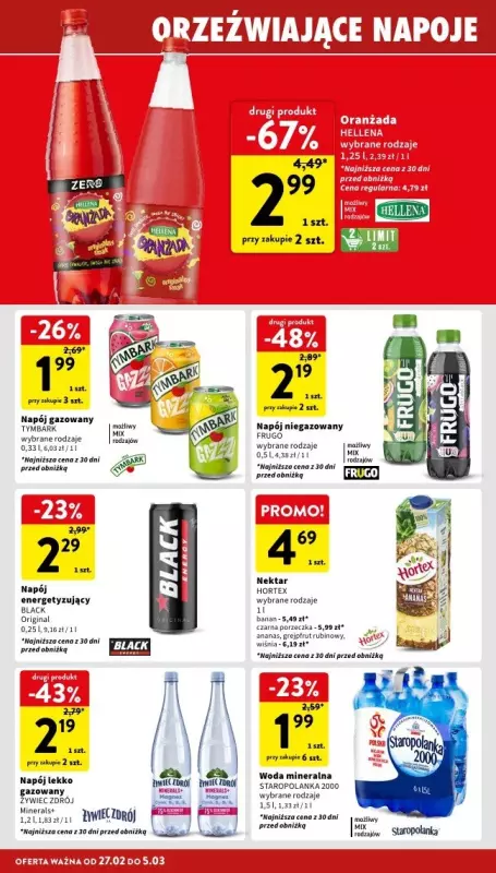 Intermarche - gazetka promocyjna Gazetka  do środy 05.03 - strona 32