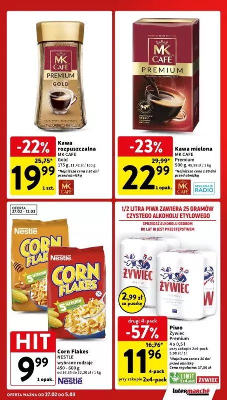 Intermarche - gazetka promocyjna Gazetka  do środy 05.03 - strona 5