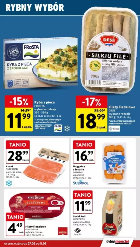 Intermarche - gazetka promocyjna Gazetka  do środy 05.03 - strona 19