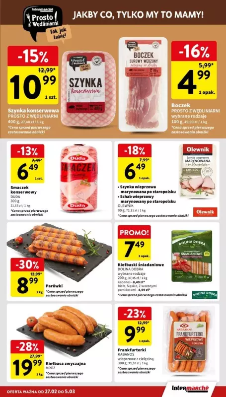 Intermarche - gazetka promocyjna Gazetka  do środy 05.03 - strona 17