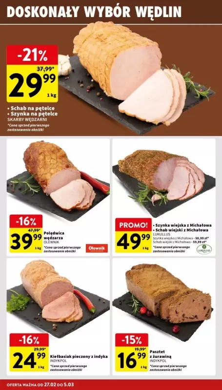 Intermarche - gazetka promocyjna Gazetka  do środy 05.03 - strona 16