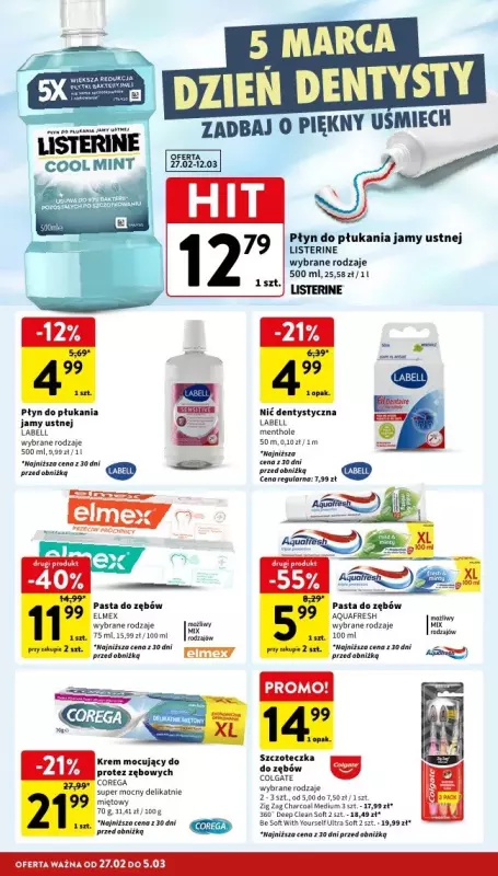 Intermarche - gazetka promocyjna Gazetka  do środy 05.03 - strona 38