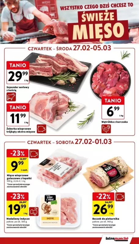 Intermarche - gazetka promocyjna Gazetka  do środy 05.03 - strona 15