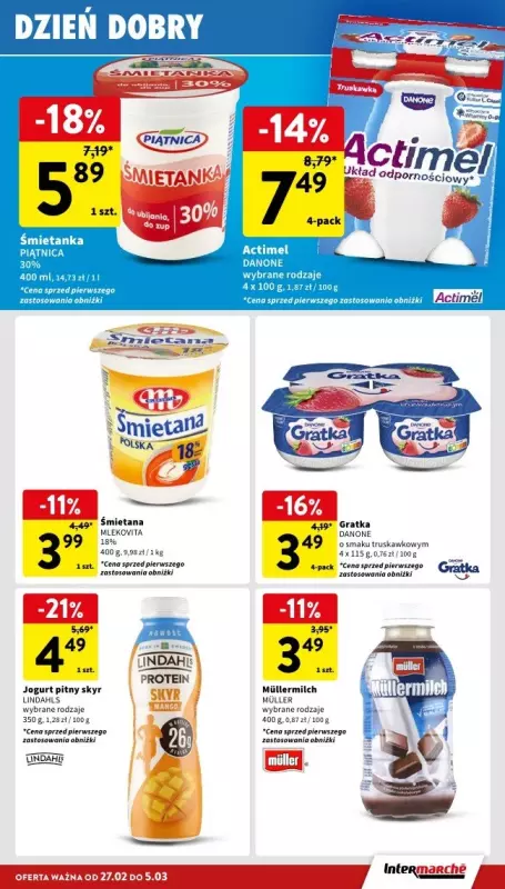 Intermarche - gazetka promocyjna Gazetka  do środy 05.03 - strona 23