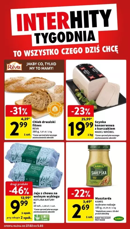 Intermarche - gazetka promocyjna Gazetka  do środy 05.03 - strona 4