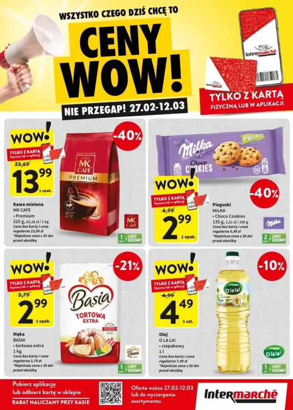 Intermarche - gazetka promocyjna Ceny WOW od czwartku 27.02 do środy 12.03 - strona 2