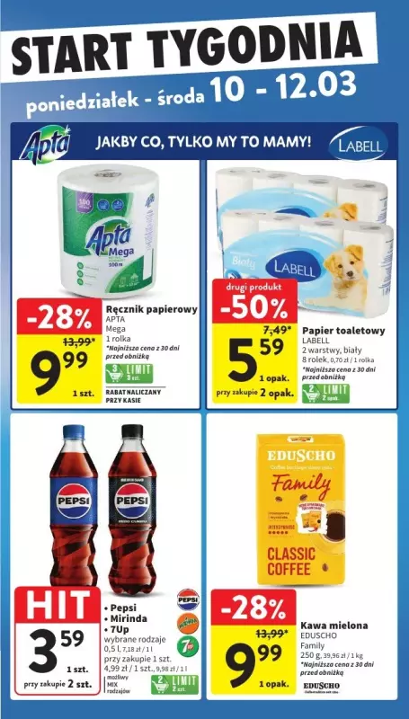 Intermarche - gazetka promocyjna Gazetka  do środy 12.03 - strona 43