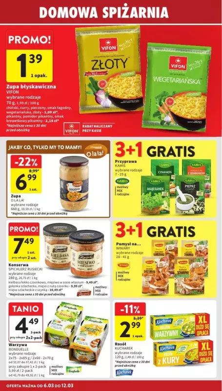 Intermarche - gazetka promocyjna Gazetka  do środy 12.03 - strona 30