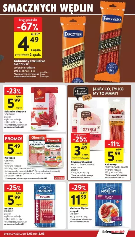 Intermarche - gazetka promocyjna Gazetka  do środy 12.03 - strona 17