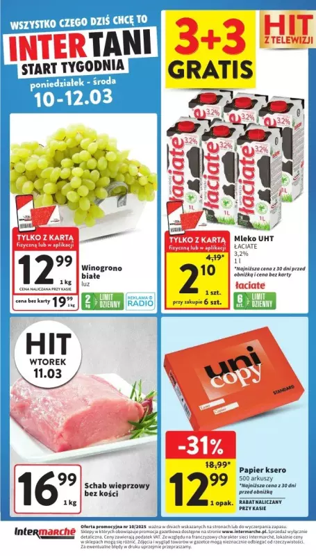 Intermarche - gazetka promocyjna Gazetka  do środy 12.03 - strona 44