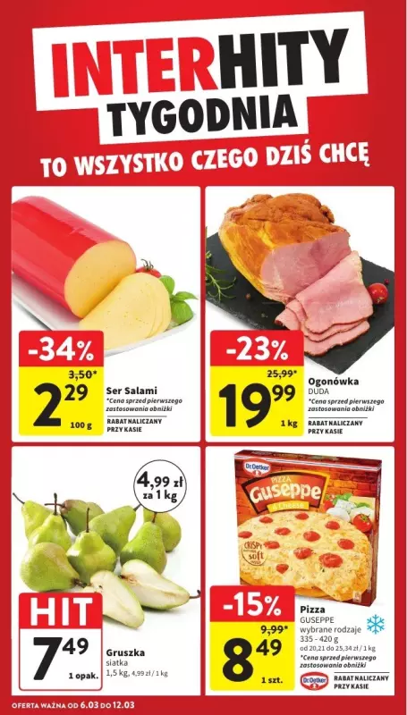 Intermarche - gazetka promocyjna Gazetka  do środy 12.03 - strona 4