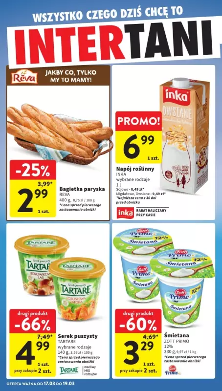 Intermarche - gazetka promocyjna Gazetka  do środy 19.03 - strona 38