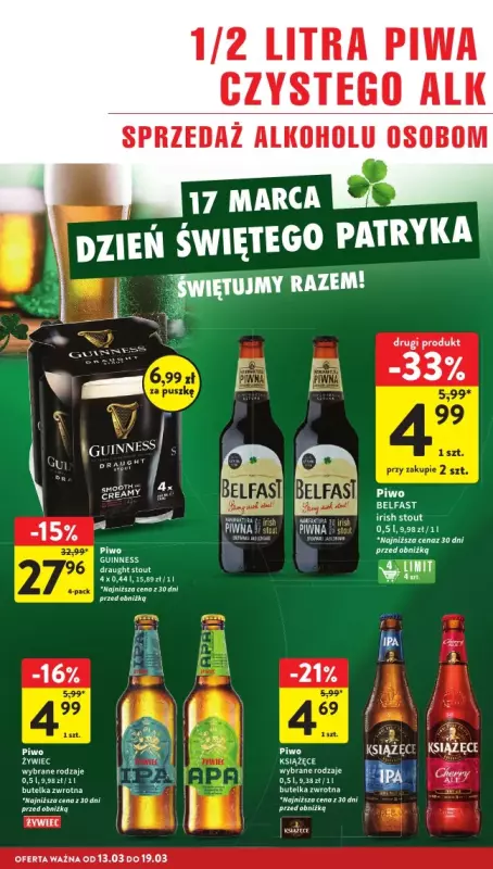 Intermarche - gazetka promocyjna Gazetka  do środy 19.03 - strona 30