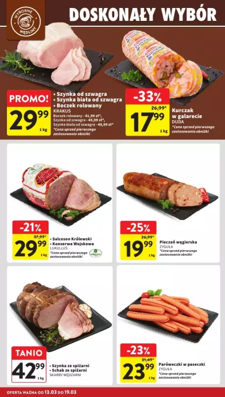 Intermarche - gazetka promocyjna Gazetka  do środy 19.03 - strona 14