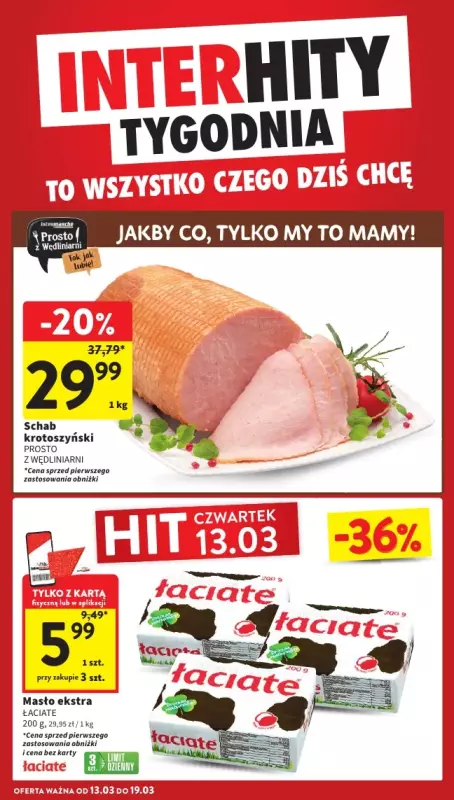 Intermarche - gazetka promocyjna Gazetka  do środy 19.03 - strona 4