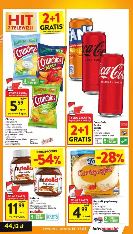 Intermarche - gazetka promocyjna Gazetka  do środy 19.03 - strona 3