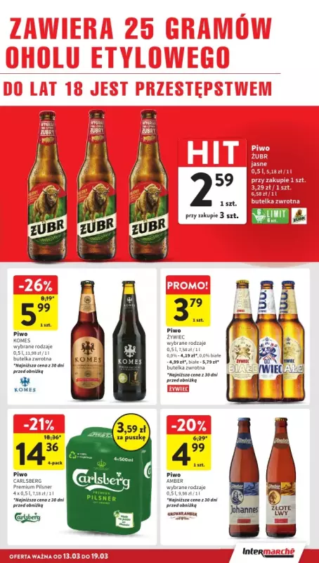 Intermarche - gazetka promocyjna Gazetka  do środy 19.03 - strona 31