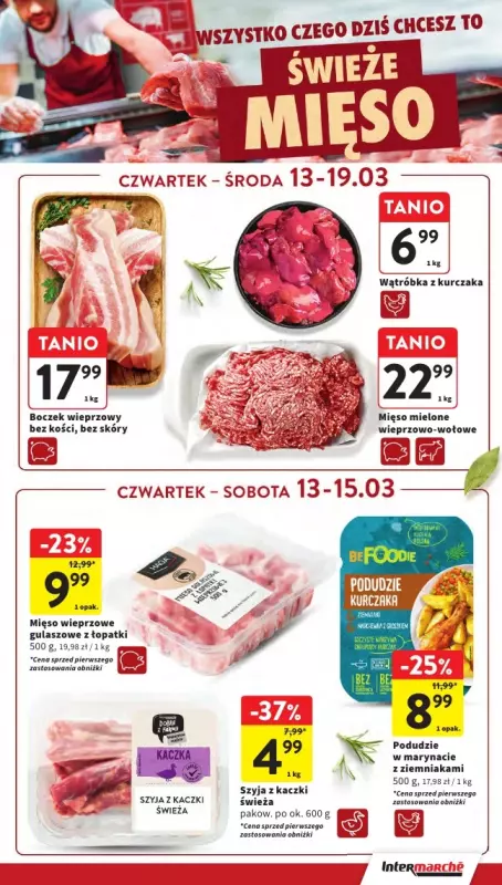 Intermarche - gazetka promocyjna Gazetka  do środy 19.03 - strona 13