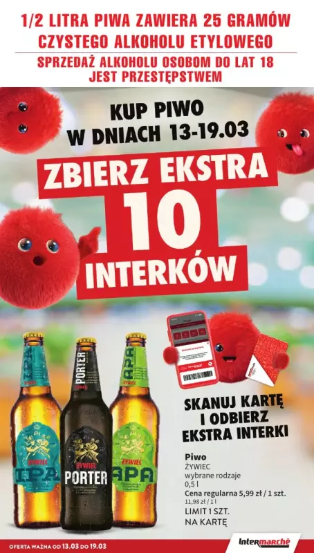 Intermarche - gazetka promocyjna Gazetka  do środy 19.03 - strona 35