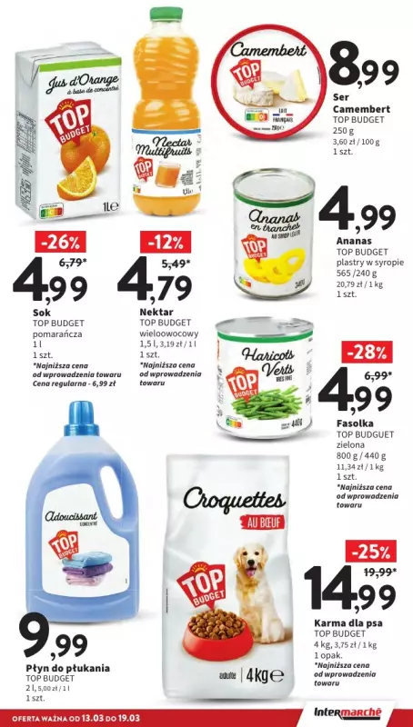 Intermarche - gazetka promocyjna Gazetka od czwartku 13.03 do środy 19.03 - strona 9