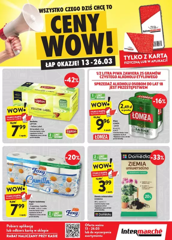 Intermarche - gazetka promocyjna Ceny WoW  do środy 26.03 - strona 2