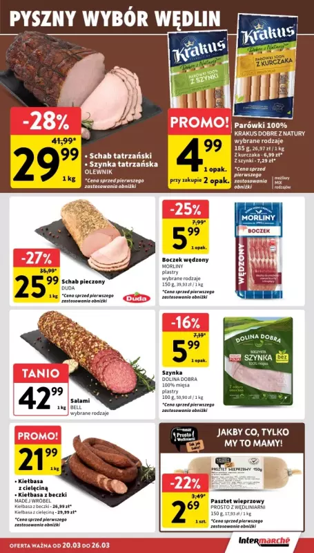 Intermarche - gazetka promocyjna Gazetka  do środy 26.03 - strona 11