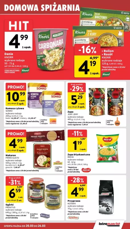 Intermarche - gazetka promocyjna Gazetka  do środy 26.03 - strona 21