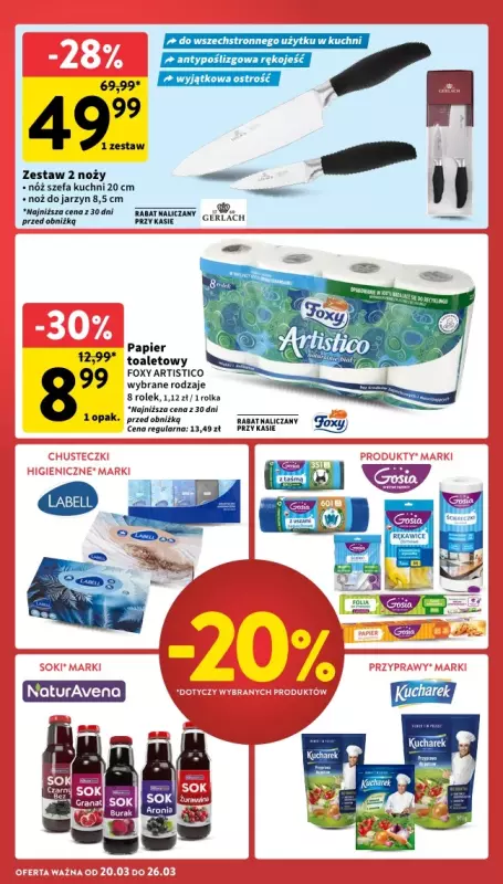 Intermarche - gazetka promocyjna Gazetka  do środy 26.03 - strona 6