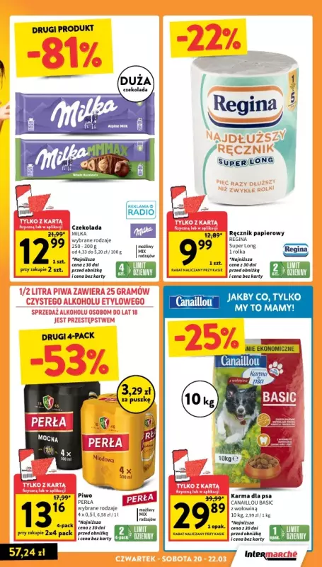 Intermarche - gazetka promocyjna Gazetka  do środy 26.03 - strona 3