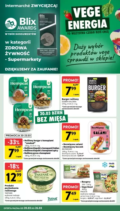 Intermarche - gazetka promocyjna Gazetka  do środy 26.03 - strona 22