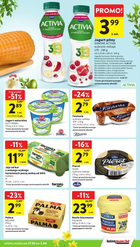 Intermarche - gazetka promocyjna Gazetka od czwartku 27.03 do środy 02.04 - strona 27