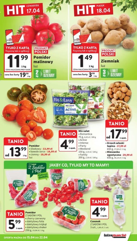Intermarche - gazetka promocyjna Gazetka  do wtorku 22.04 - strona 19