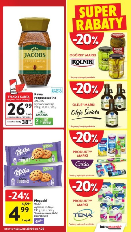 Intermarche - gazetka promocyjna Gazetka od wtorku 29.04 do środy 07.05 - strona 21