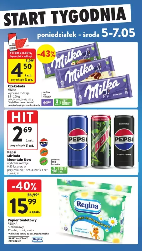 Intermarche - gazetka promocyjna Intertani start tygodnia   - strona 3