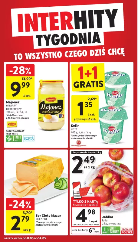 Intermarche - gazetka promocyjna Gazetka od czwartku 08.05 do środy 14.05 - strona 6