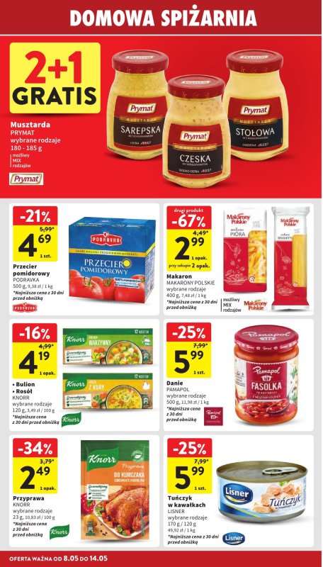 Intermarche - gazetka promocyjna Gazetka od czwartku 08.05 do środy 14.05 - strona 30