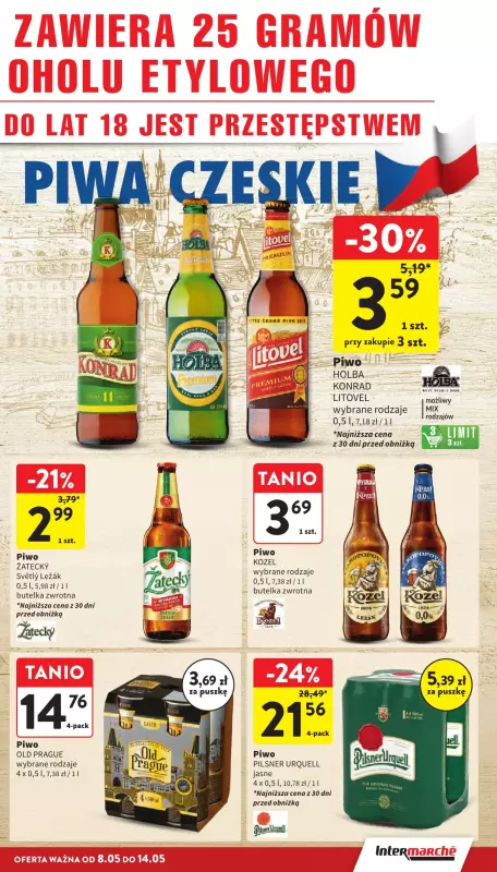 Intermarche - gazetka promocyjna Gazetka od czwartku 08.05 do środy 14.05 - strona 35