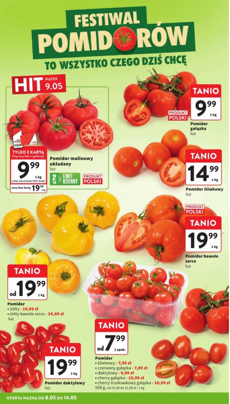 Intermarche - gazetka promocyjna Gazetka  do środy 14.05 - strona 14