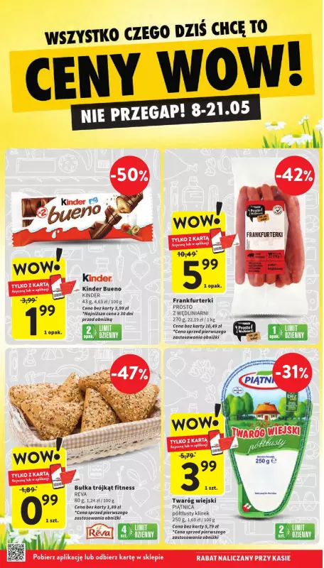 Intermarche - gazetka promocyjna Gazetka od czwartku 08.05 do środy 14.05 - strona 2