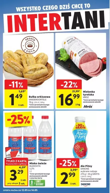Intermarche - gazetka promocyjna Intertani start tygodnia   - strona 2