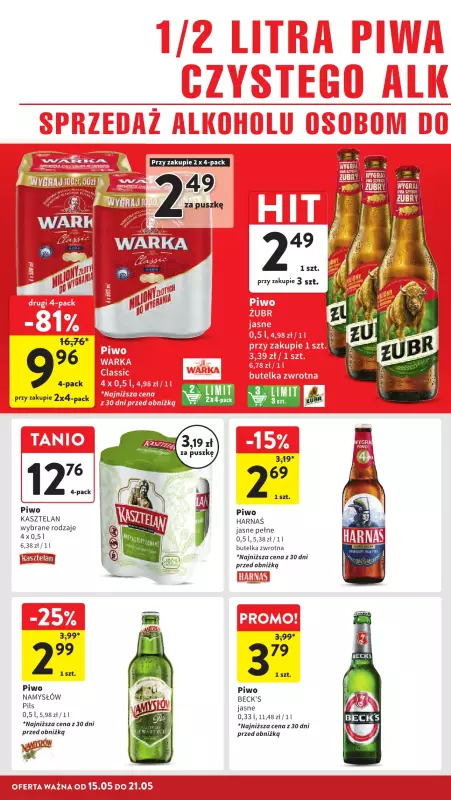 Intermarche - gazetka promocyjna Gazetka  do środy 21.05 - strona 28