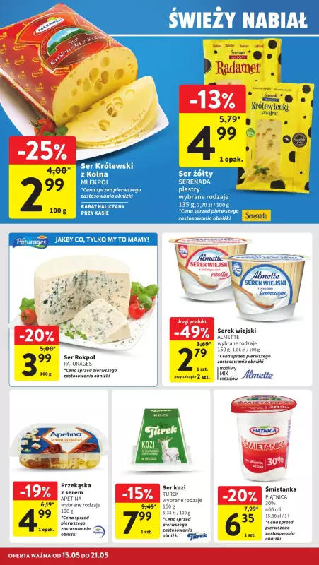 Intermarche - gazetka promocyjna Gazetka od czwartku 15.05 do środy 21.05 - strona 18